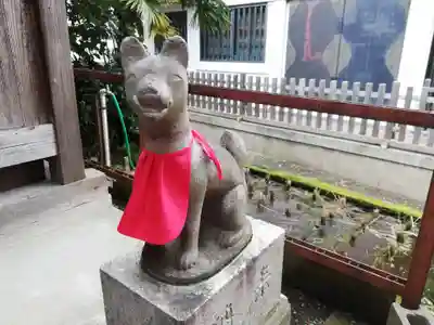 下神明天祖神社の狛犬