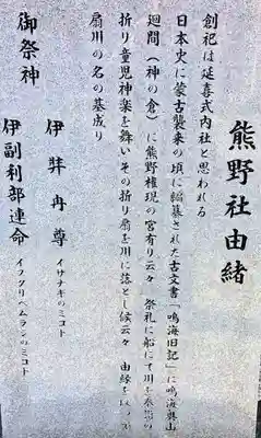 熊野社（徳重熊野社）の歴史