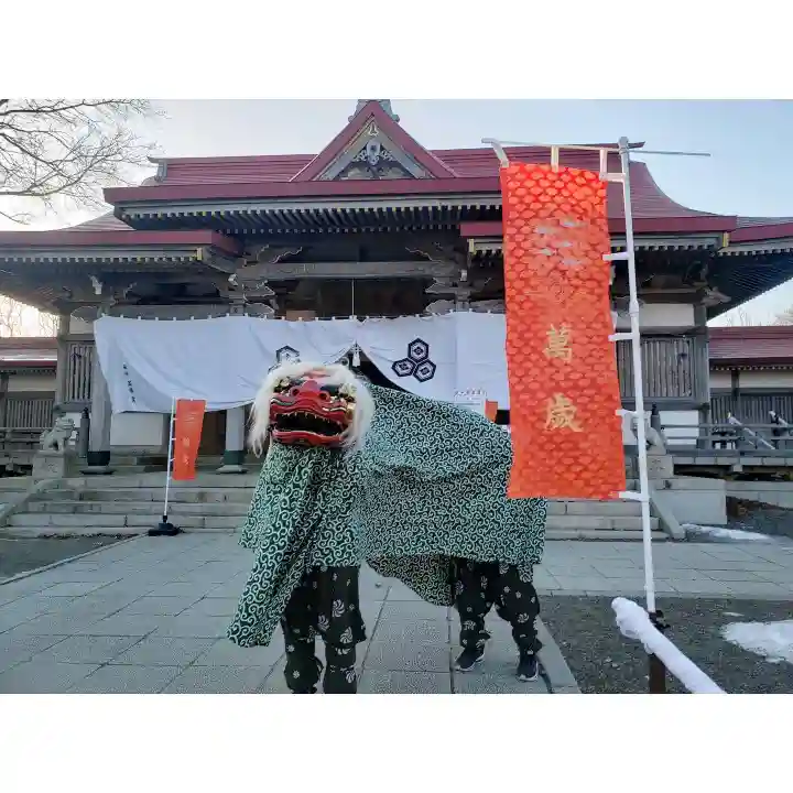 釧路一之宮 厳島神社のお祭り
