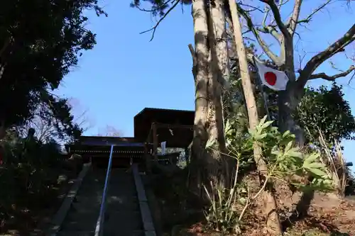 阿久津「田村神社」（郡山市阿久津町）旧社名：伊豆箱根三嶋三社の景色