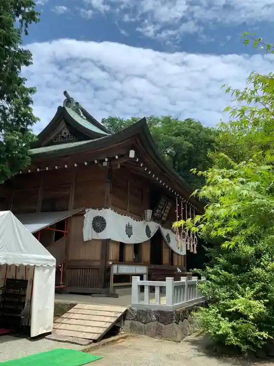 比々多神社の本殿・本堂