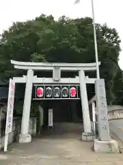 検見川神社の鳥居