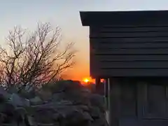 山家神社奥宮の本殿