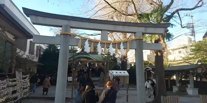 大鳥神社の鳥居