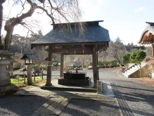 南湖神社の手水