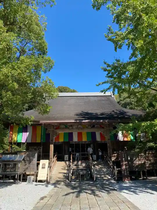 竹林寺の本殿・本堂