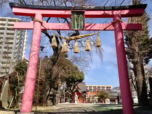 榴岡天満宮の鳥居