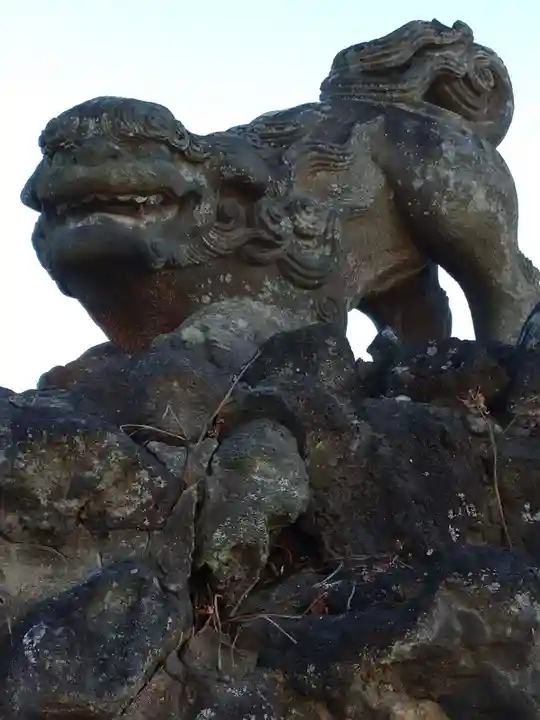 境香取神社の狛犬