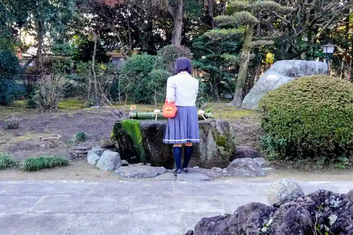 龍徳寺の手水舎