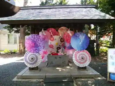 札幌諏訪神社の手水舎