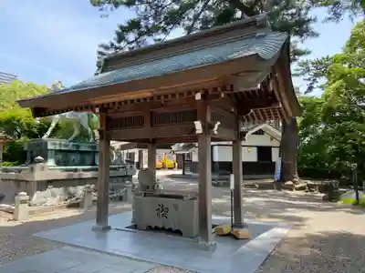龍城神社の手水舎
