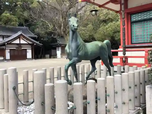西宮神社の狛犬
