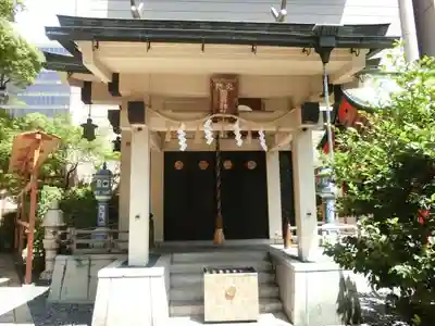 火防　陶器神社（坐摩神社末社）の本殿・本堂