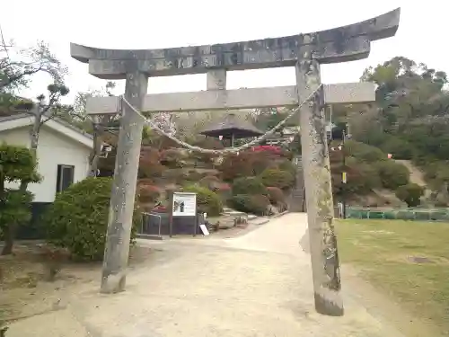 國鉾神社の鳥居