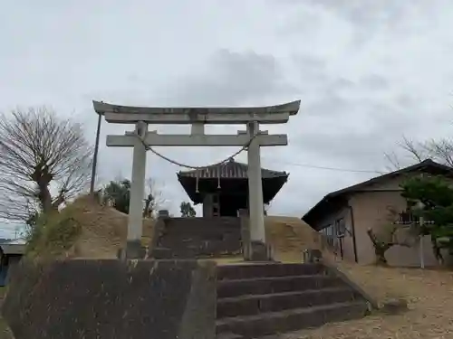 天王社の鳥居