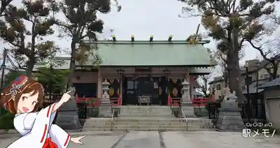 上平井天祖神社の本殿・本堂