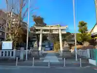 大棚・中川杉山神社の鳥居