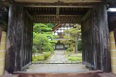禅昌寺の山門・神門