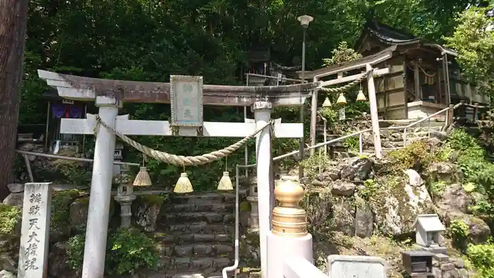 弁財天白龍王大権現の鳥居