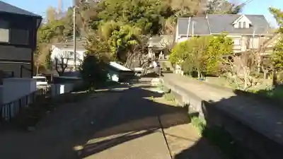 白山神社の景色