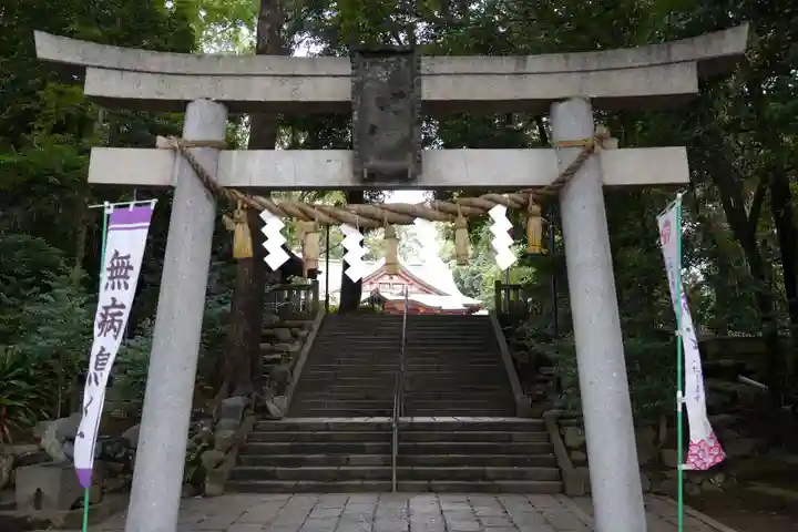 世田谷八幡宮の鳥居