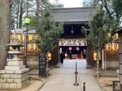 赤坂氷川神社の山門・神門