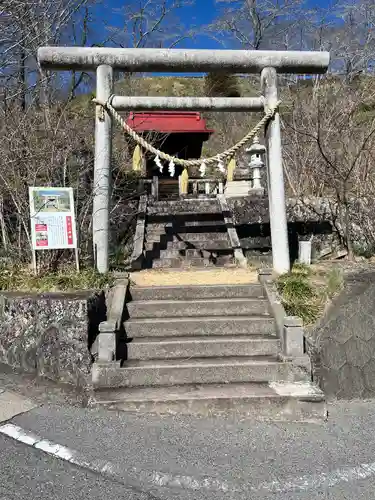 たばこ神社の鳥居