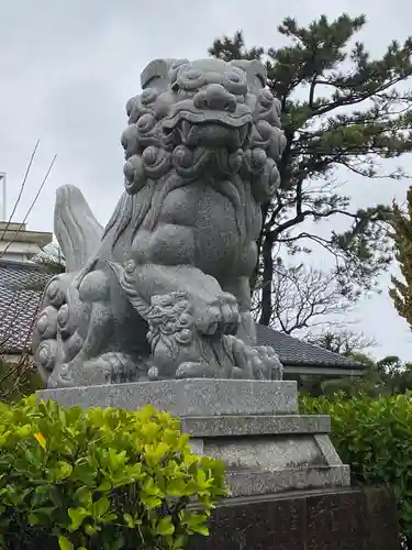 森戸大明神（森戸神社）の狛犬