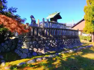 神明神社(上中町中)の本殿・本堂