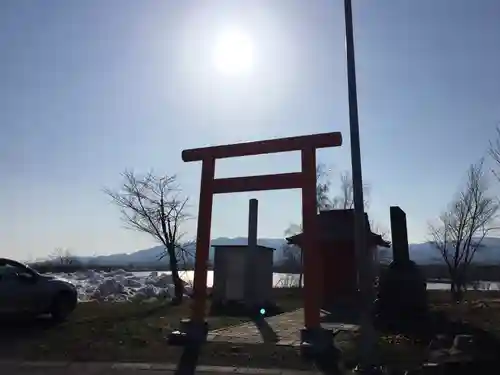 金比羅神社の鳥居