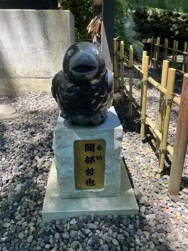 しなの木神社の像