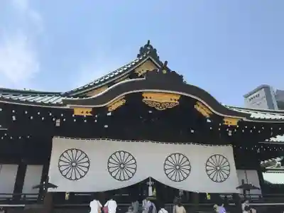 靖國神社の本殿・本堂