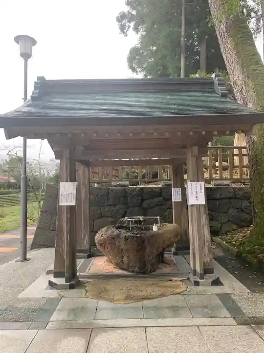 熊野大社の手水舎