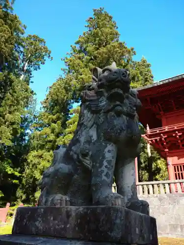 岩木山神社の狛犬