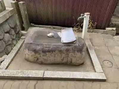 横田神社の手水舎