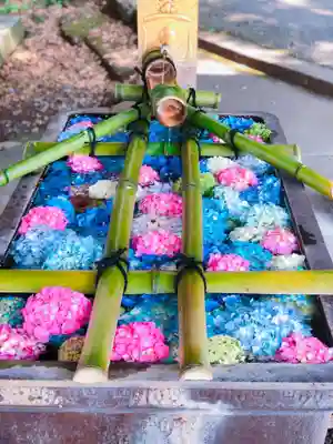 唐澤山神社の手水舎