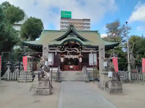 阿遅速雄神社の本殿