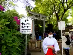 根津神社の庭園