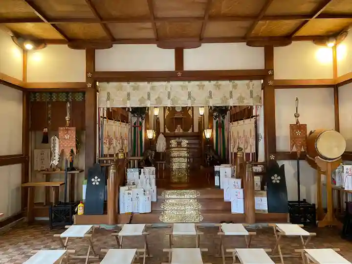 牛天神北野神社の本殿・本堂