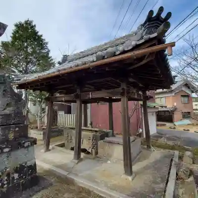 陽夫多神社の手水舎