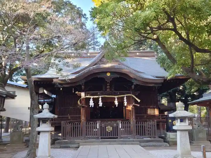 川口神社の本殿・本堂