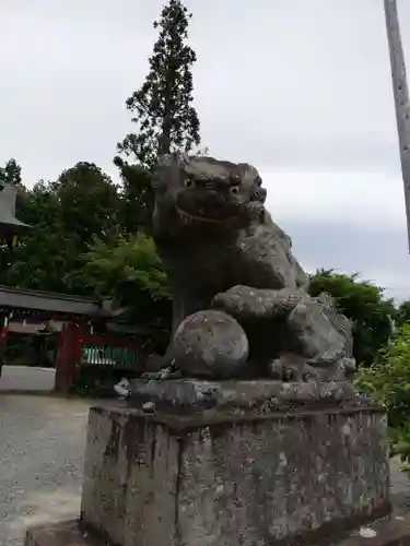 大鏑矢神社の狛犬