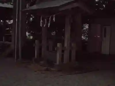 寒川社の手水舎