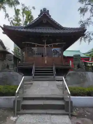 蓮沼氷川神社の本殿・本堂