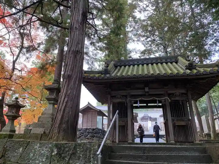 和氣神社(和気神社)の山門・神門