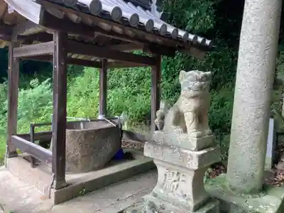 桑名神社の手水舎
