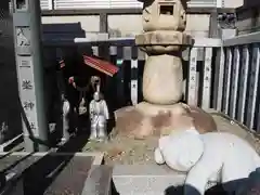 白山神社の狛犬