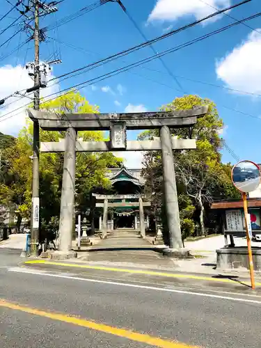 赤八幡社の鳥居