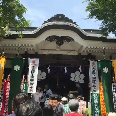 鳥越神社の本殿・本堂
