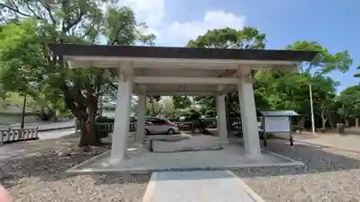 崋山神社の手水舎